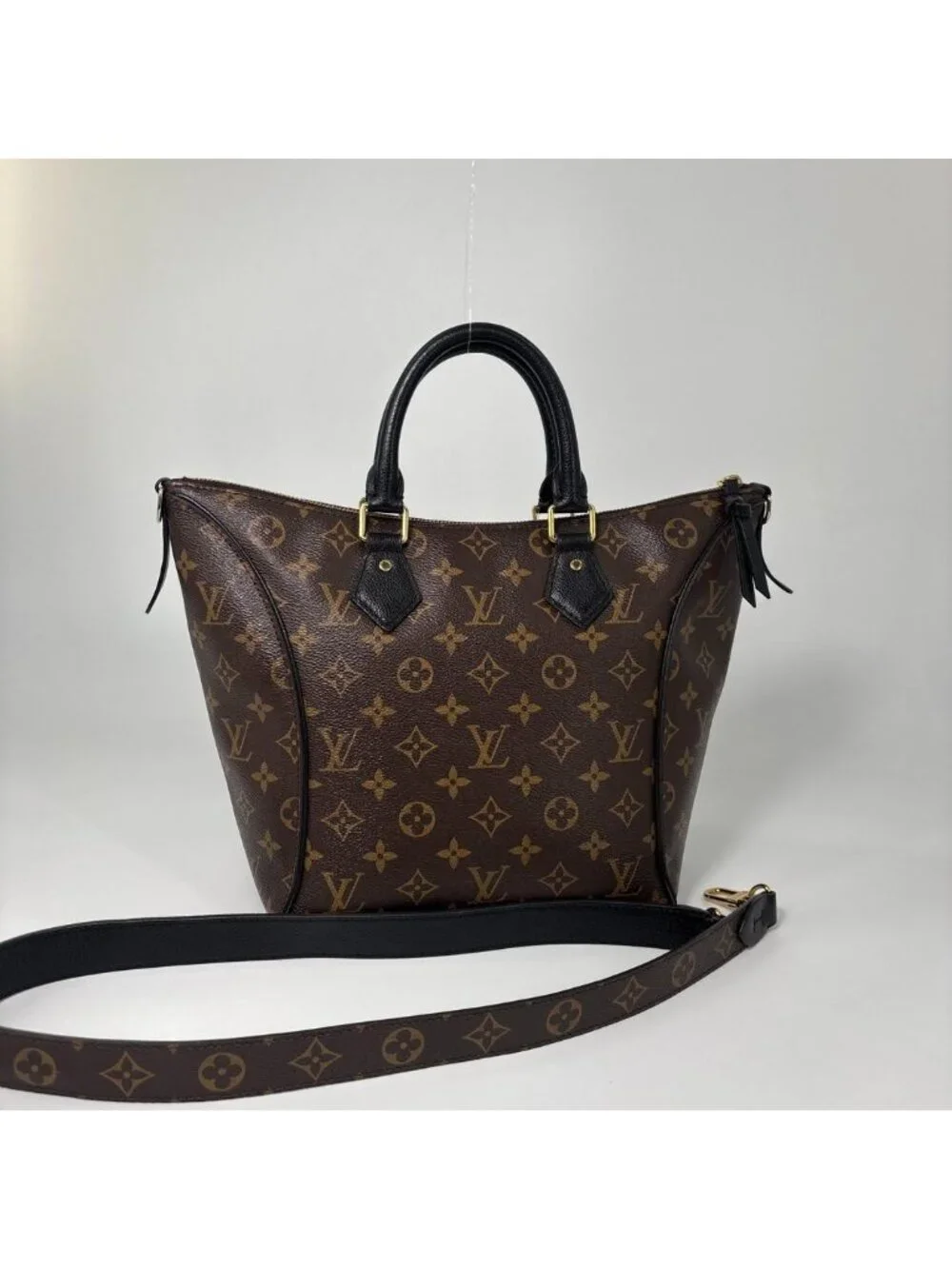 Louis Vuitton Monogram Macassar Tournelle PM Handbag